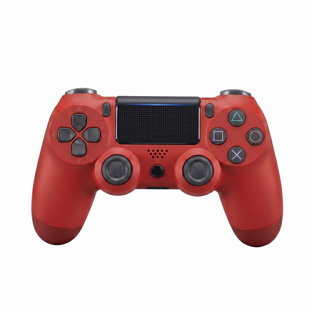 Control Joystick Inalámbrico doble Shock P4 Rojo Levo