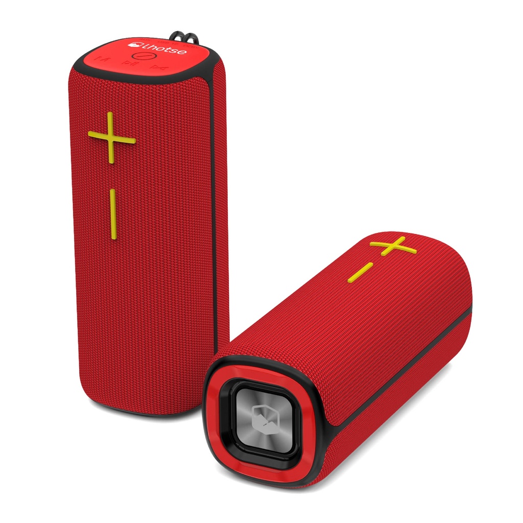 Parlante Portátil Inalámbrico Bluetooth Pulse On Red
