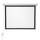 Telón 60 pulgadas Eléctrico con control 120 x 90 cm Levo