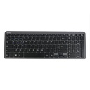 Teclado Inalámbrico Cygna Slim Grafito Levo