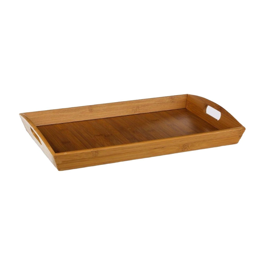 Bandeja Rectangular Angular 44X29 cm Bambú 5Five