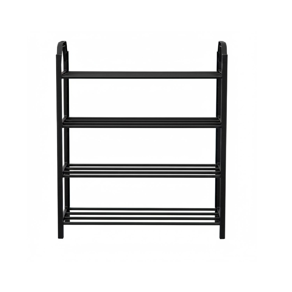 Zapatero de Acero 64x50x18 Cm Atmosphera Negro