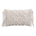 Cojín Macrame 30X50 cm Atmosphera