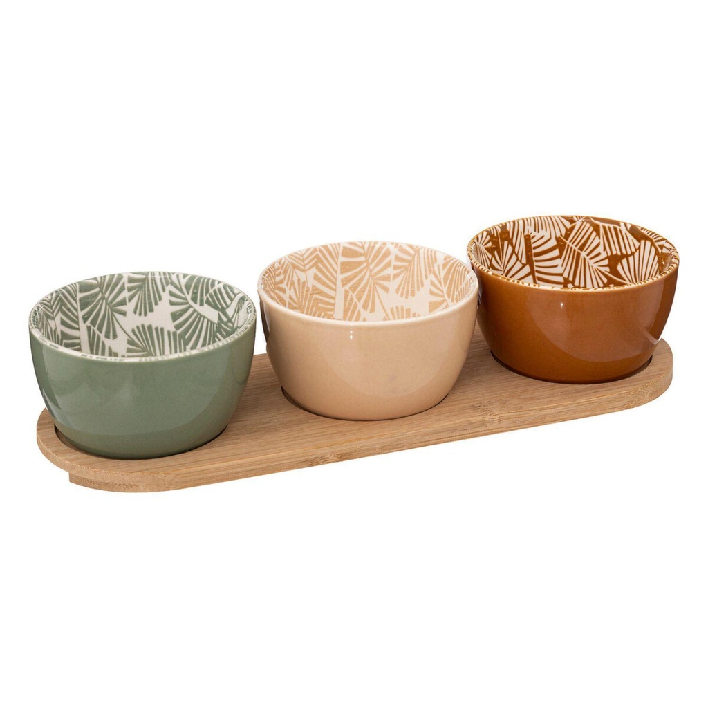 Set Tabla + 3 Posillos Aperitivo Colores SecretDeGourmet