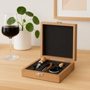 Kit De Vino 4 Piezas Con Caja Secret de Gourmet