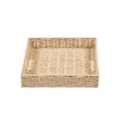 Bandeja Cuadrada Kord 35cm Beige Mimbre 5Five
