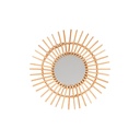 Espejo Redondo Decorativo Diseño Sol de Ratán Atmosphera