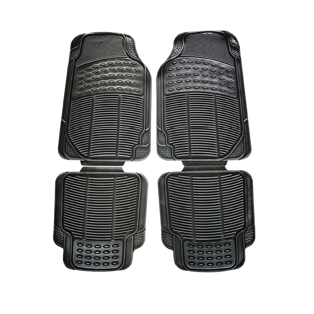 Alfombra Piso de Goma para auto Universal 4 piezas Xroad