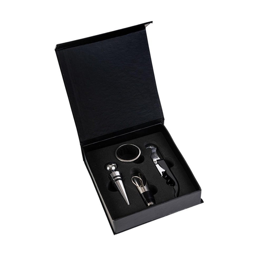 Kit De Vino 4 Piezas Lux Secret de Gourmet