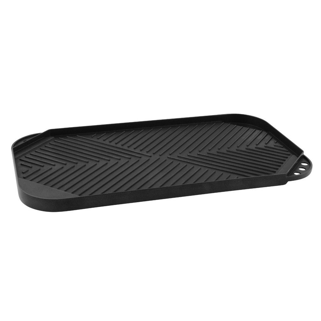 Bandeja De Aluminio 50x27x3 Cm Negra Dangrill