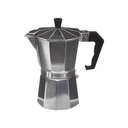 Cafetera Italiana Acero Inoxidable 6 Tazas Secret de Gourmet
