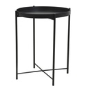 Mesa de Metal Negro 38x50 cm DAY