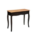 Arrimo de Madera Chyrsa Negro 87x34x78 cm Atmosphera
