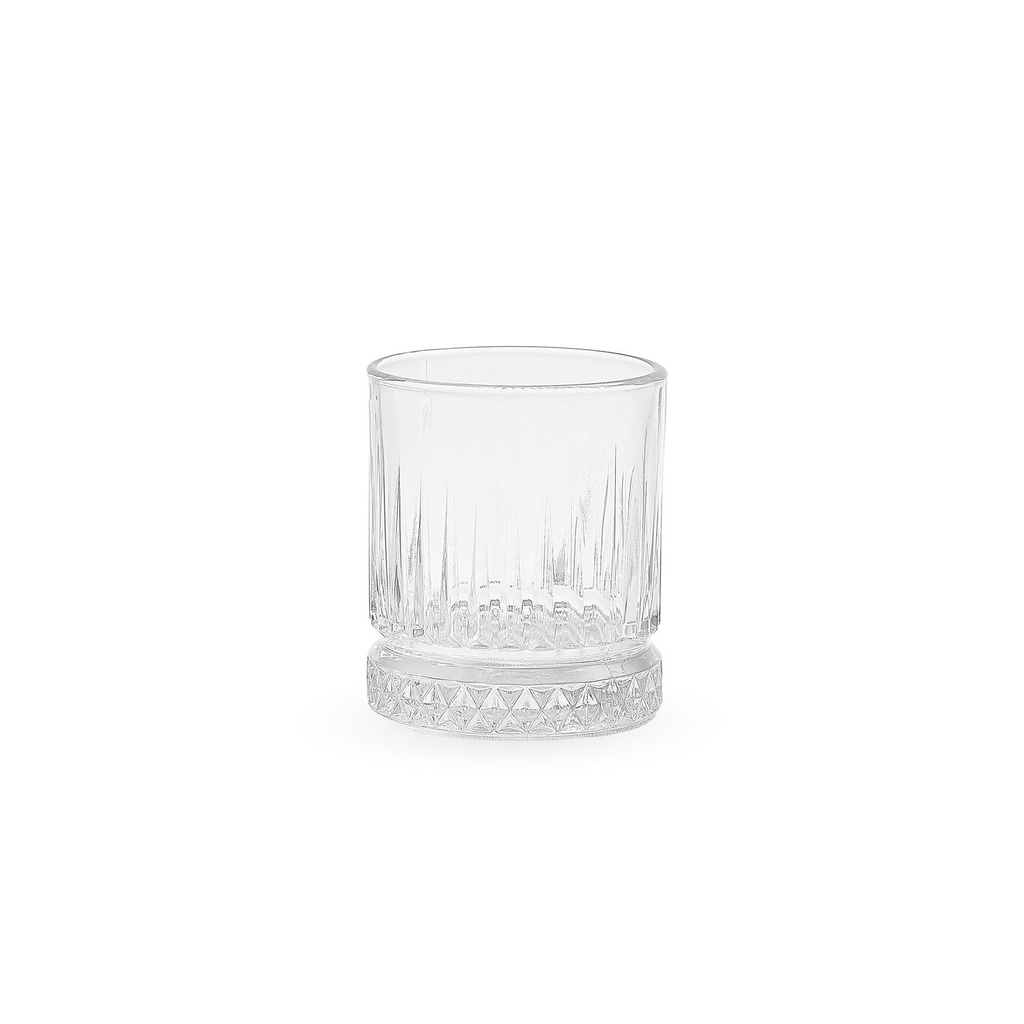 Set 6 Vasos Cortos 380ml Vidrio Ginebra Simplit