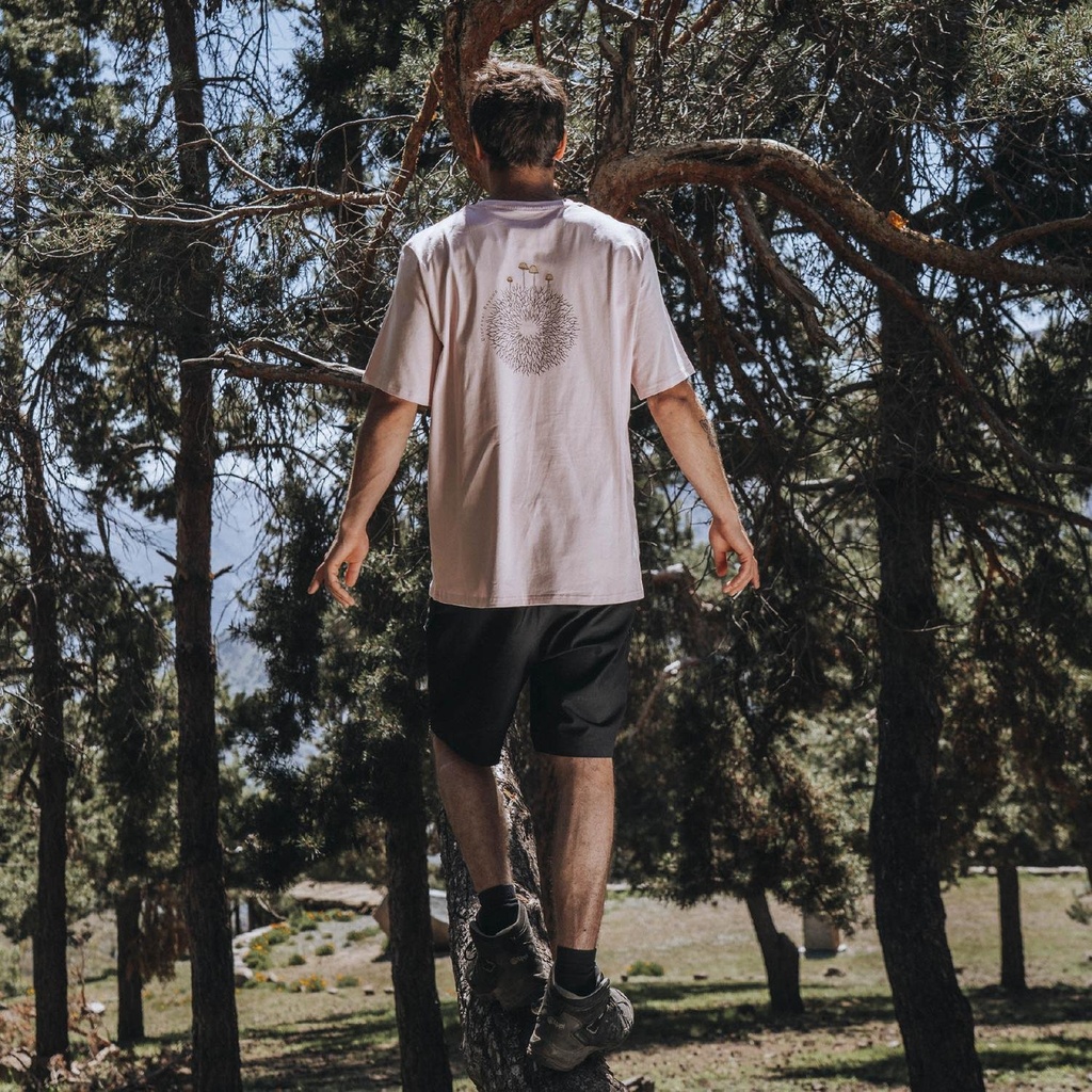 Polera Manga Corta Hombre Micelio Mycena Lhotse