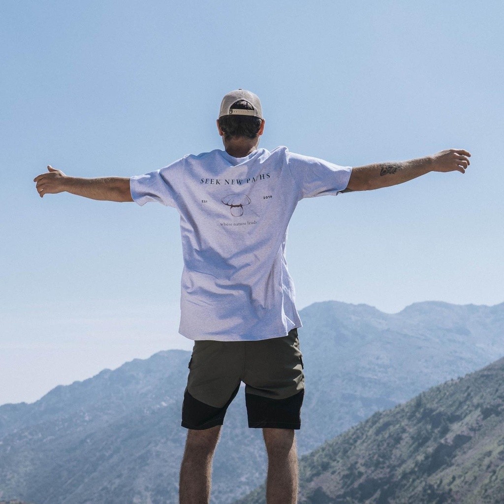 Polera Manga Corta Hombre Boletus Loyo Lhotse