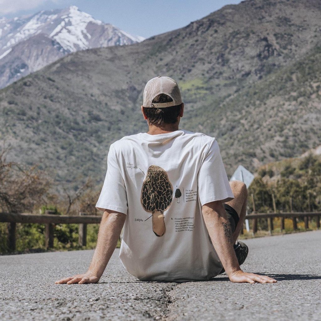 Polera Manga Corta Hombre Morchella Esculenta Lhotse