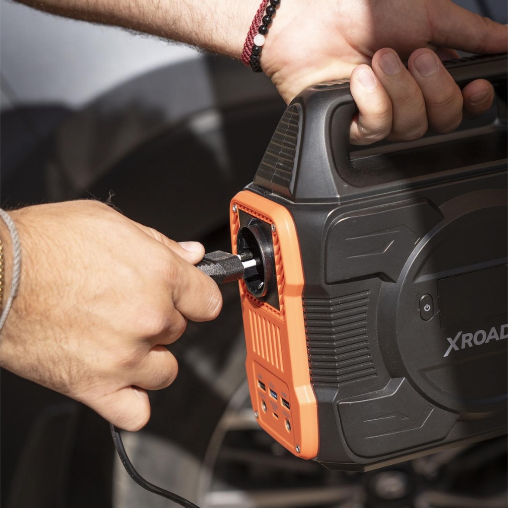 Generador Portátil 300W Batería 248Wh Camping 220V Xroad