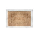 Alfombra de Yute Rectangular Borde Blanco 170x120 cm Atmosphera