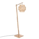Lámpara de Pie Arco Liby Bambú Natural 173 cm de Atmosphera