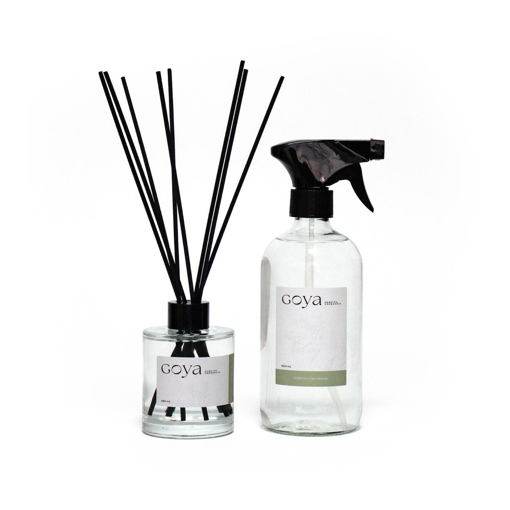 Pack Home Spray + Difusor Varitas Citron Verveine GOYA