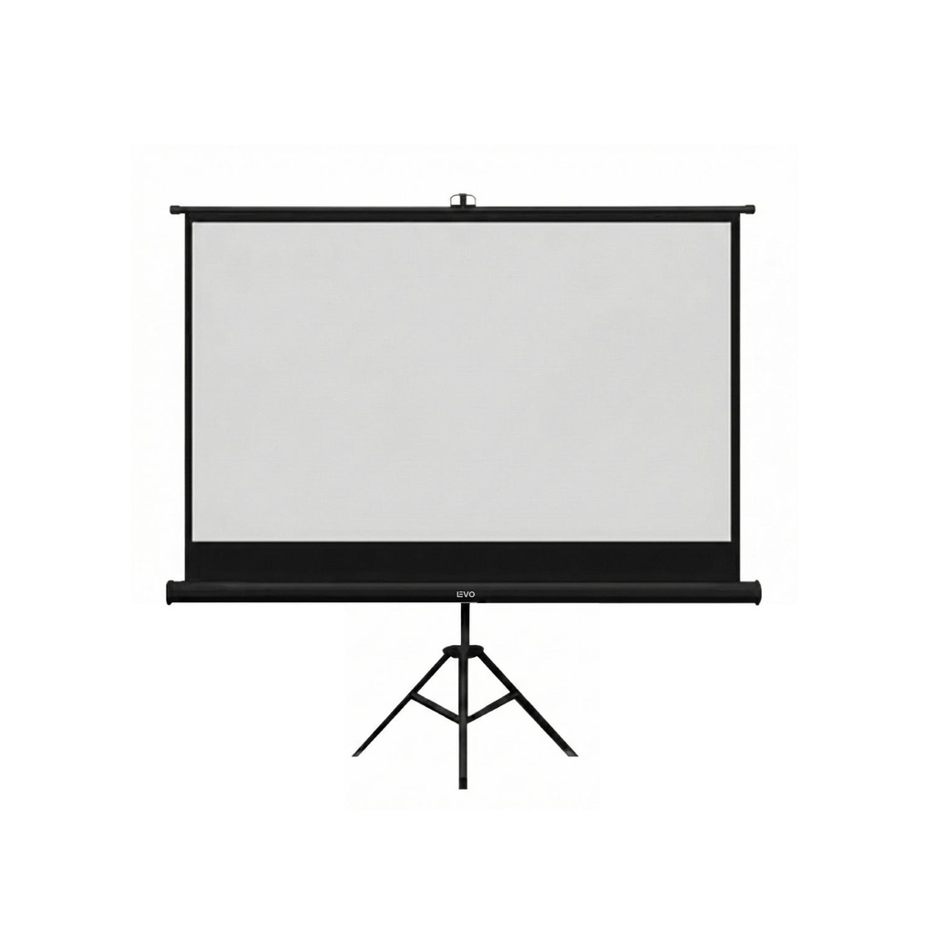 Telón Proyector 60 pulgadas 120 x 90 cm Negro LEVO