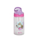 Botella Agua Niños Barbie & Pets 420ml con Bombilla UMA