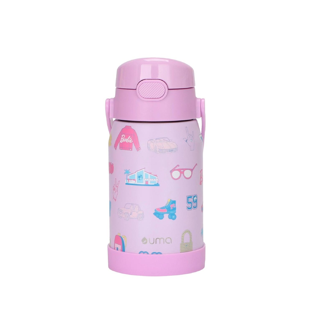Botella Térmica Niños Barbie Iconic 450ml Acero Inox UMA