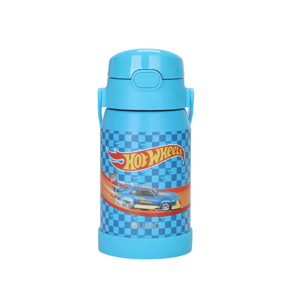 Botella Térmica Niños Hot Wheels Race 450ml Acero Inox UMA