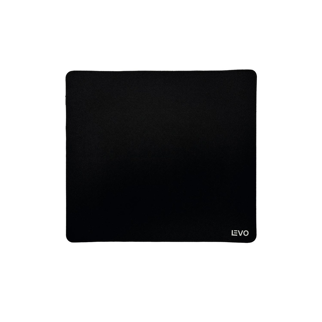 Mousepad Battlemat L 45x40 cm Antideslizante Negro LEVO
