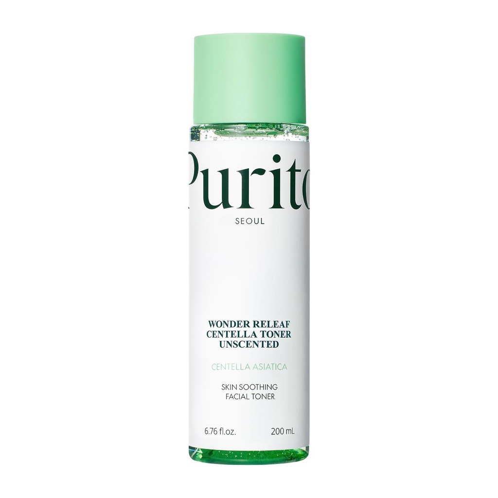 Tónico Facial Centella 200ml Purito Wonder Releaf sin Perfume