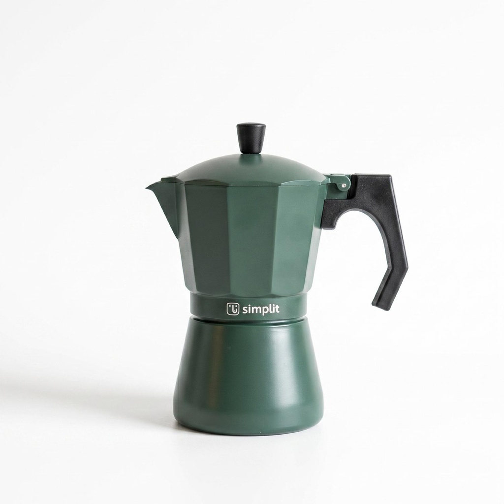 Cafetera Italiana Moka 4 Tazas 300ml Simplit