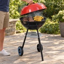 Parrilla Portátil Carbón Kettle Roja 17 Innovate-k