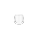 Set 2 Tazas Vidrio Doble Pared Expreso 80 ml Simplit