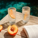 Set 6 Vasos Largo Vintage Charlotte 350ml Simplit