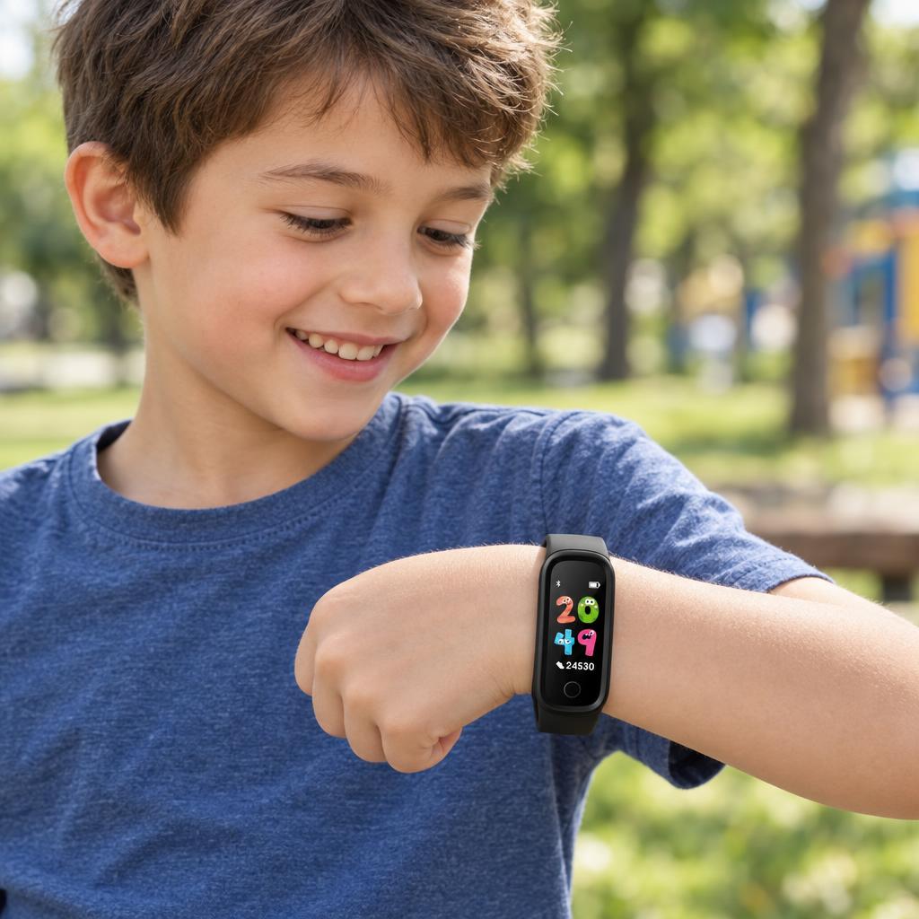 Banda Smartband Lhotse KIDS R01 Black