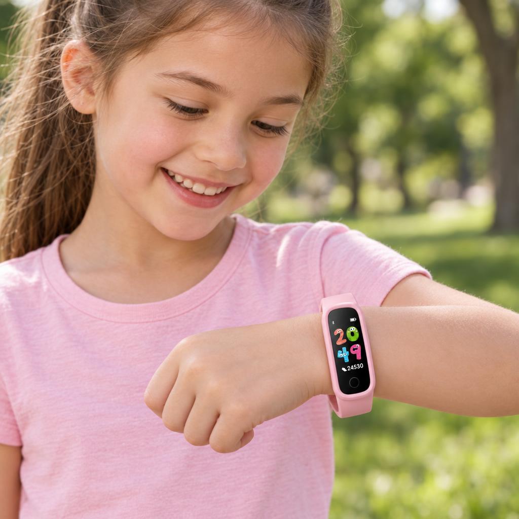 Banda Smartband Lhotse KIDS R01 Pink