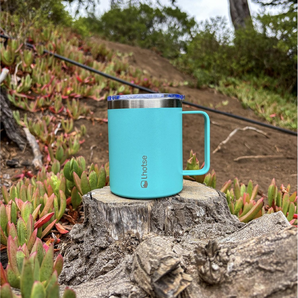 Taza Térmica Insulada Camping 350ml Blue Lhotse