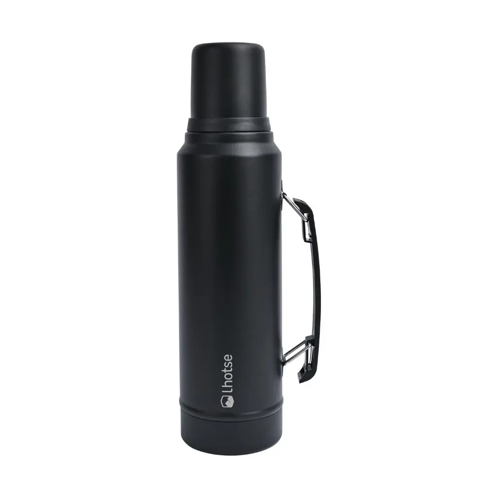 Termo Liquido Acero Inoxidable Classic 1,3 lts Lhotse Black