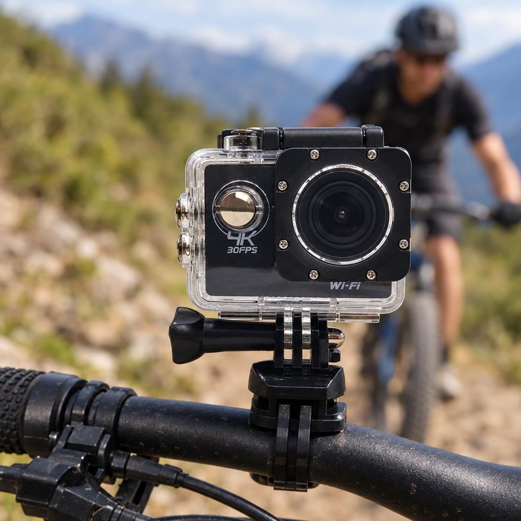 Cámara Deportiva 4k Lhotse H1 Video Con Accesorios