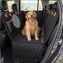 Funda Cubre Asiento de Auto Impermeable Mascotas Negra Xroad