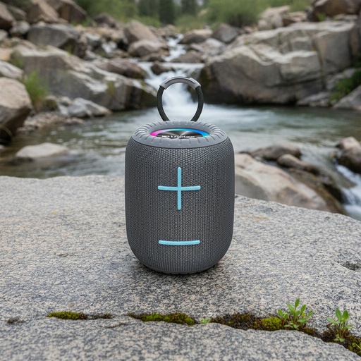 Parlante Portátil Inalámbrico Bluetooth TripGo+ Grey Lhotse