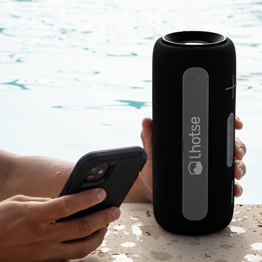 Parlante Portátil Inalámbrico Bluetooth Journey Black Lhotse
