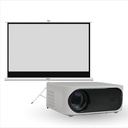 Proyector Portatil Smart Orion 12000lm + Telón 100" LEVO