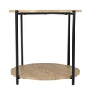 Mesa Lateral Mdf Y Metal 55X40 cm DAY