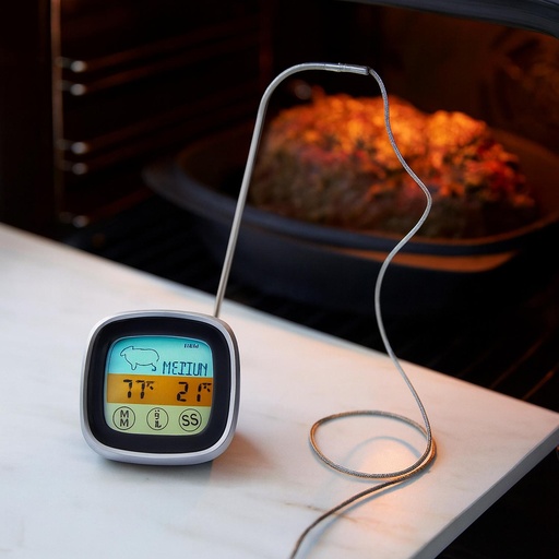 Termometro Digital de Acero inoxidable Para Carnes DAY