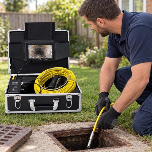 Cámara de Inspección Baroscopio con Sonda 20 Mts TP9200 