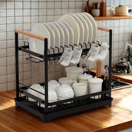 Secaplatos Escurridor Acero Inox Valencia 2 Niveles Simplit
