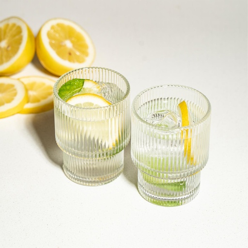 Set 6 Vasos Corto Vintage Charlotte 200ml Simplit