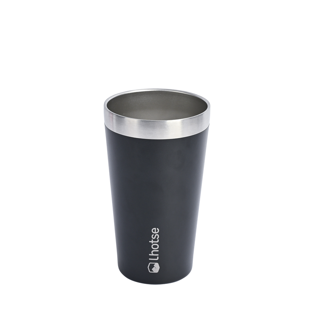 Vaso Térmico Camping 480ml color Negro